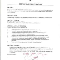 Plunge Smile Foundation